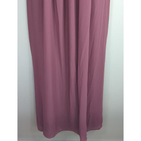 DB Studio Celebrate Women's Scoop Neck Smocked Maxi Dress Pink Size 8 NWT - Picture 4 of 11
